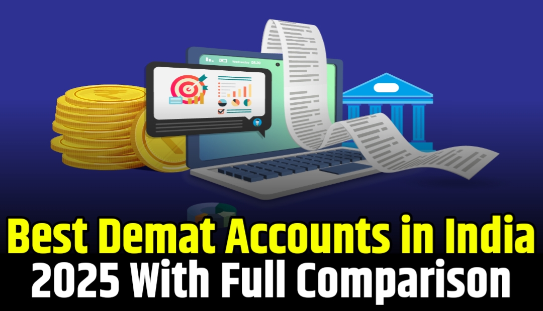 Best Demat Accounts in India 2025 With Full Comparison, Charges & Feature