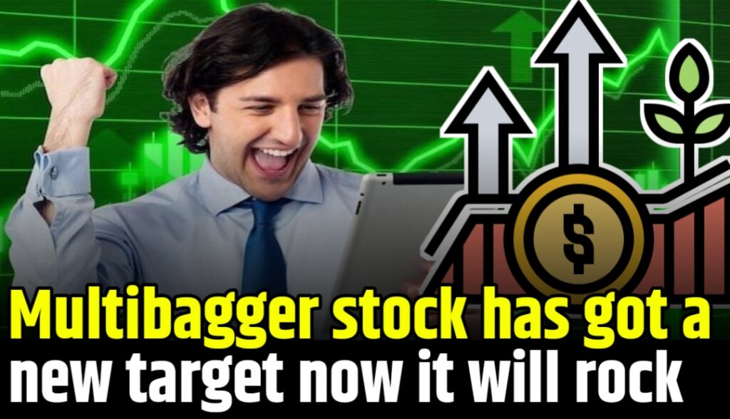 Multibagger stock has got a new target, now it will rock the stock market